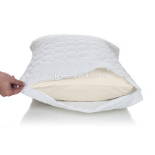 Funda de almohada acolchada con cremallera blanca, Jumbo 2-Pack / set